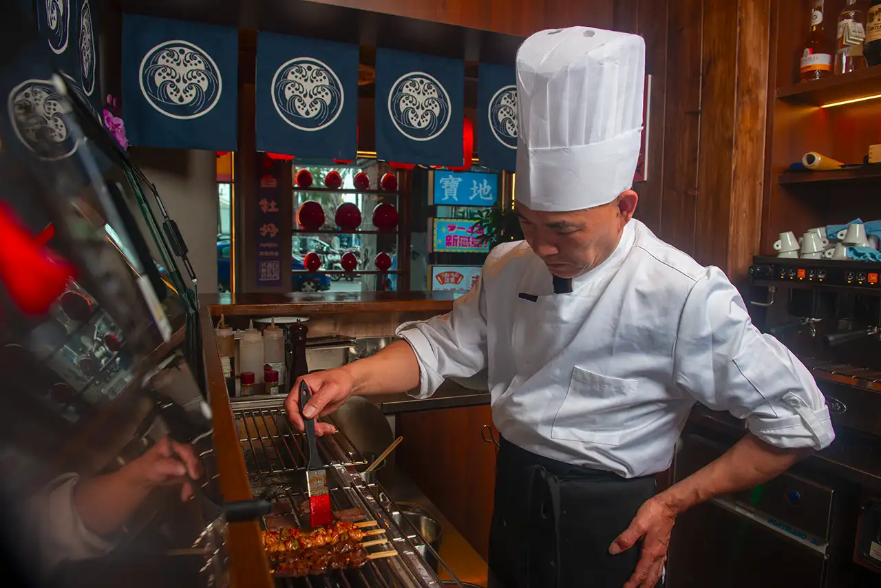 ristortante giapponese genova osteria bbq ramen NAMI griglia 6